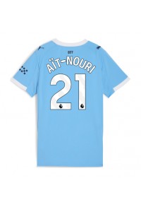 Manchester City Rayan Ait-Nouri #21 Jalkapallovaatteet Naisten Kotipaita 2025-26 Lyhythihainen